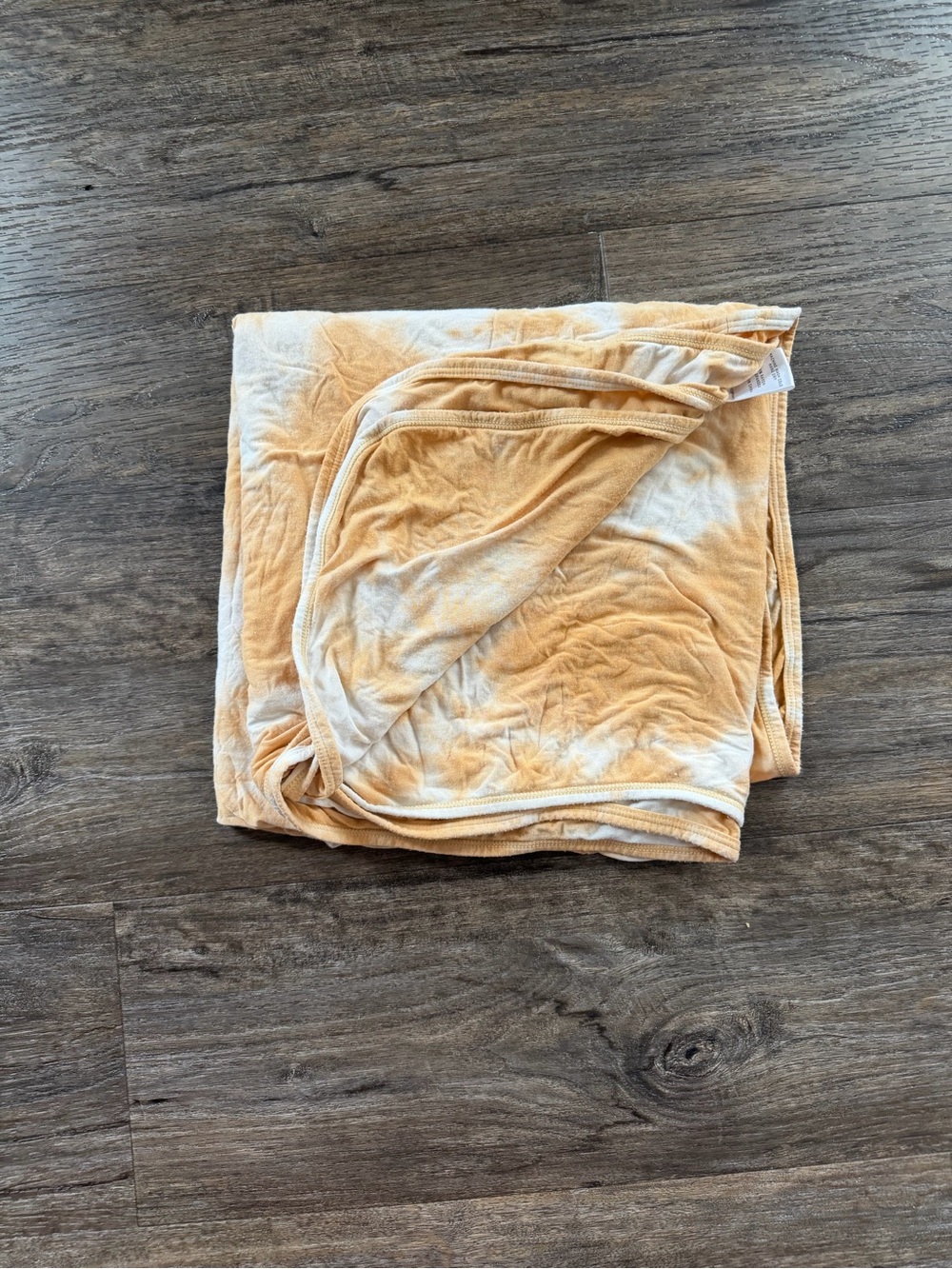 Lou Lou & Company Soft Tie-Dye Orange  Soft Stretchy Swaddle